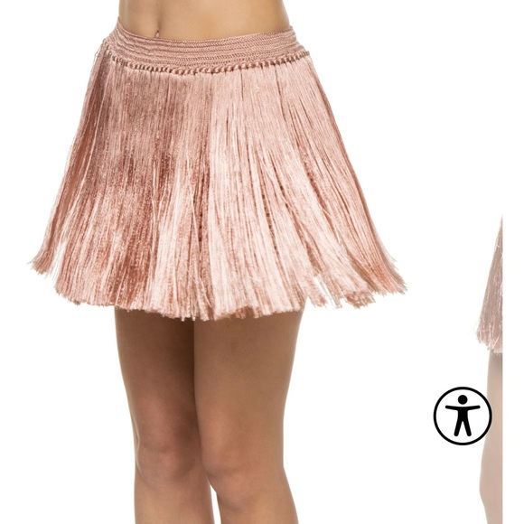 My Beachy Side Angelica Emily in Paris fringe set in blush - Picture 9 of 11